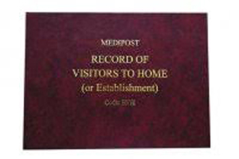 Record of Visitors Book